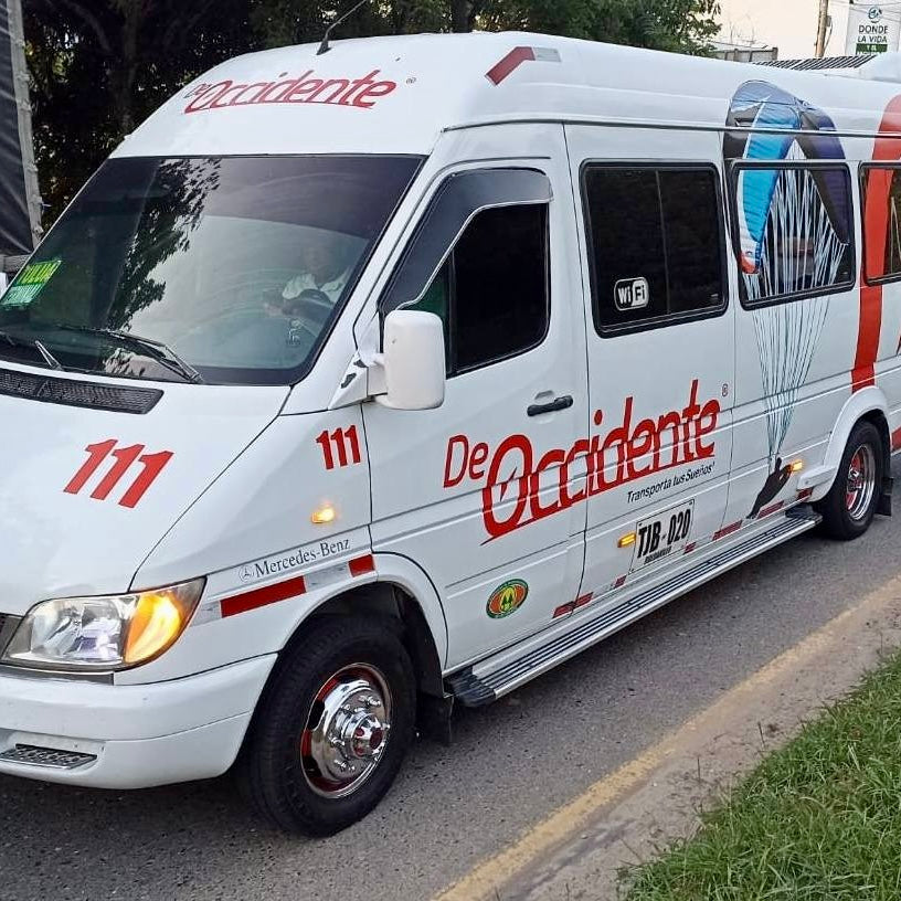 Itinerario del autobús DeOccidente