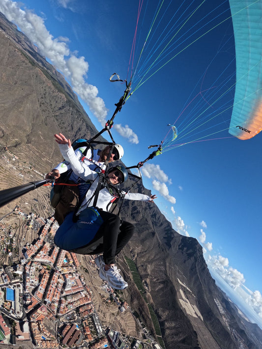 Fliege Tandem mit Maik
